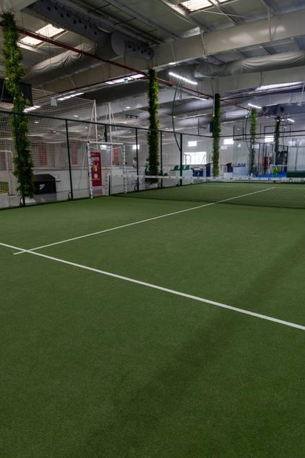 Indoor Green Padel Tennis Court 4