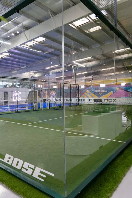 Indoor Green Padel Tennis Court 2